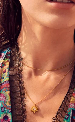 Sale Halskæde - Nala Choker - Gold Colour Smykker