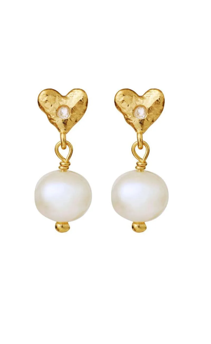 Hot Øreringe - Alia - Gold Colour Smykker