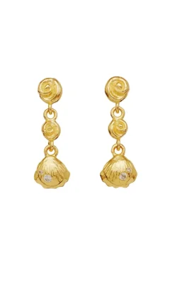 Øreringe - Andrina - Gold Colour Smykker