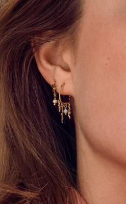 Øreringe - Bayou - Gold Colour Smykker