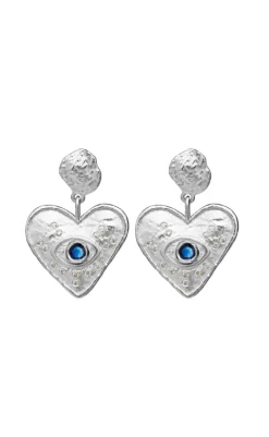 Online Øreringe - Constantine - Silver Colour Smykker