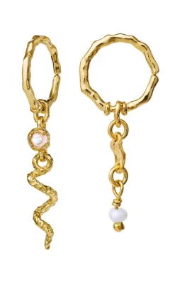 Outlet Øreringe - Evelyn - Gold Colour Smykker