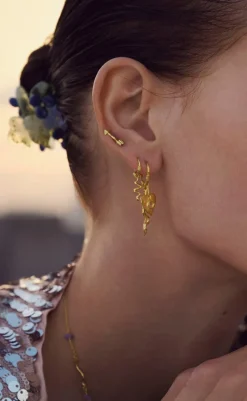 Outlet Øreringe - Hestia - Gold Colour Smykker