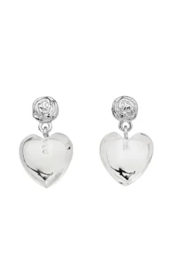 Hot Øreringe - Lemona Petite - Silver Colour Smykker