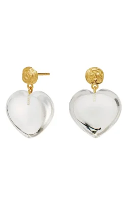 Øreringe - Lemona - Gold Colour Smykker