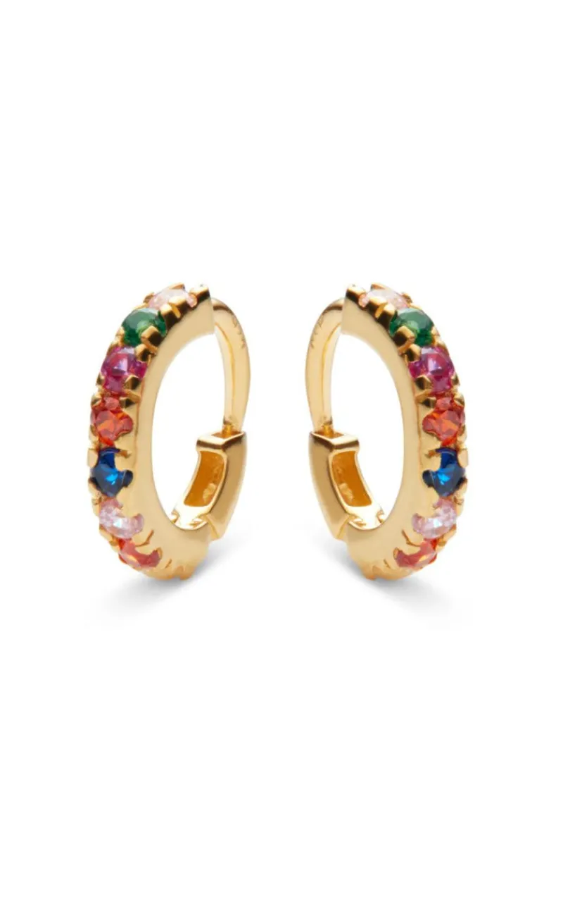 Online Øreringe - Nubia - Gold Colour Smykker