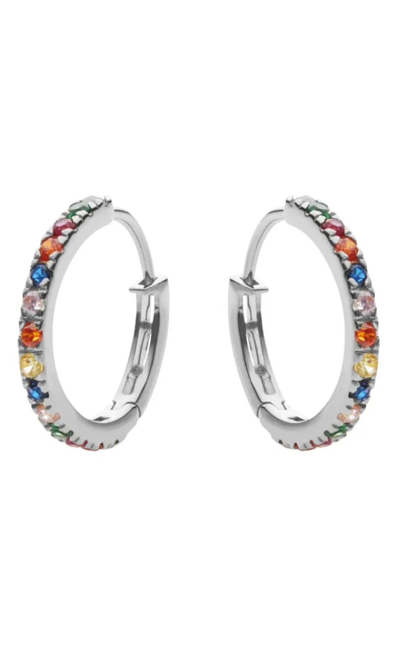 Clearance Øreringe - Nubia Big - Silver Colour Smykker