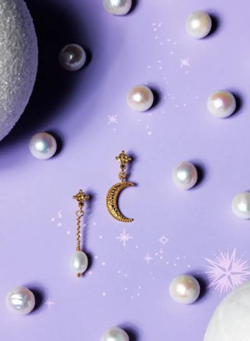 Sale Øreringe - Nyla - Gold Colour Smykker