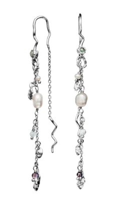 Sale Øreringe - Poppy - Silver Colour Smykker