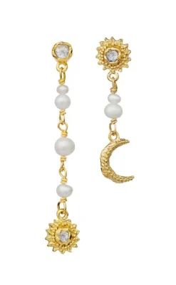 Sale Øreringe - Sunniva - Gold Colour Smykker