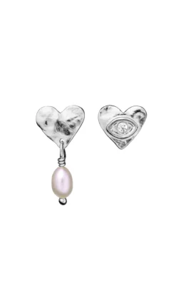 New Øreringe - Vesta - Silver Colour Smykker|Veste