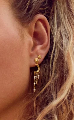 New Øreringe - Willa - Gold Colour Smykker