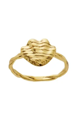 Clearance Ring - Dwyn - Gold Colour Smykker