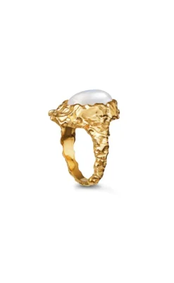 Discount Ring - Gudinde - Gold Colour Smykker