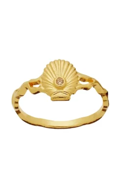 Outlet Ring - Myra - Gold Colour Smykker