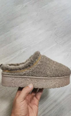 Clearance Bamsestøvler - Tassi Fur - Kaki Støvler