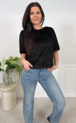 Outlet Bluse - Desiree - Black Bluser