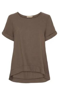 Hot Bluse - Natalie - Cold Brown Bluser