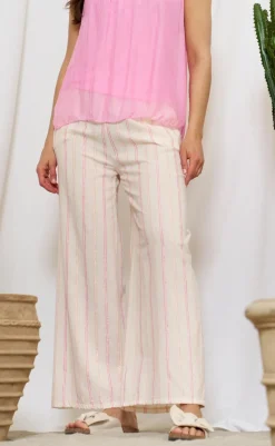 Outlet Bukser - Serena - Pink Bukser & Jeans