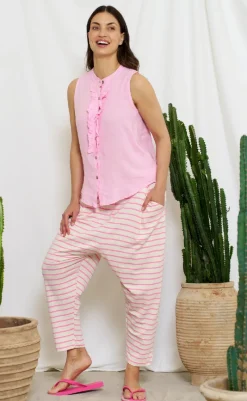 Outlet Bukser - Ophelia - Pink Bukser & Jeans