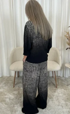 Outlet Bukser - Grethe - Nero Faded Bukser & Jeans