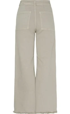 Discount Bukser - Karoline - Beige Denim Bukser & Jeans