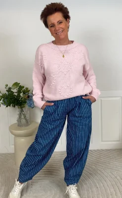 Sale Bukser - Estrella - Medium Blue Bukser & Jeans