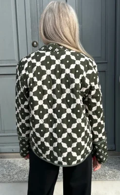 Clearance Jakke - Jeanne - Green Jakker & Frakker|Alt Overtøj