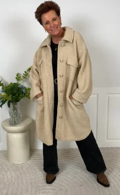 Hot Jakke - Lois - Beige Jakker & Frakker|Alt Overtøj