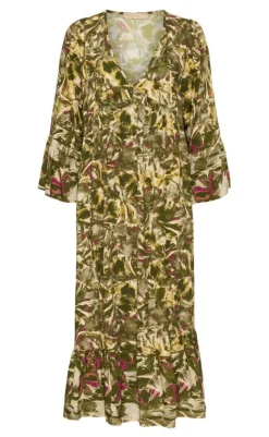 Outlet Kjole - 5344 - Millitary Kjoler