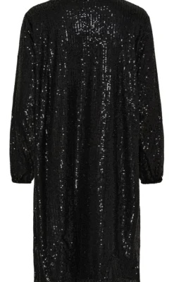 Kjole - Beline - Black Solid Kjoler