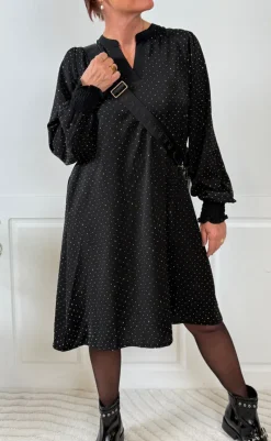 Clearance Kjole - Cendrine - Black Kjoler