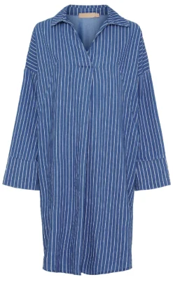 Kjole - Eglantine - Medium Blue Kjoler