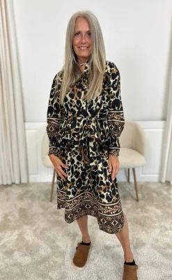 Kjole - Flores - Nero Kjoler