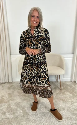 Kjole - Flores - Nero Kjoler