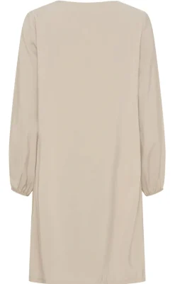 Discount Kjole - Louison - Beige Kjoler