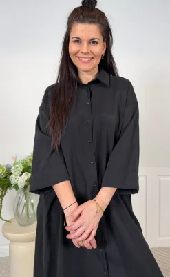 Discount Kjole - Lucienne - Black Kjoler