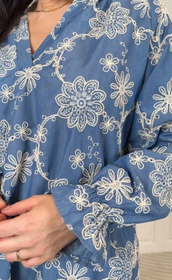 Discount Kjole - Louve - Jeans Bukser & Jeans|Kjoler