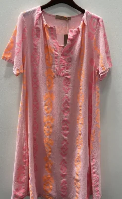 Discount Kjole - Nicolette - Pink Kjoler