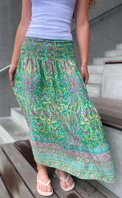 Clearance Nederdel - 5201 / 5849 - Verde Nederdele