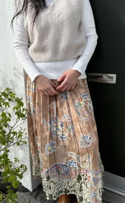 Online Nederdel - Princess - Camello 7512 Nederdele