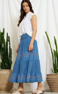 Discount Nederdel - Helvig - Jeans Nederdele|Bukser & Jeans