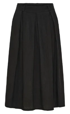 Outlet Nederdel - Leona - Black Nederdele