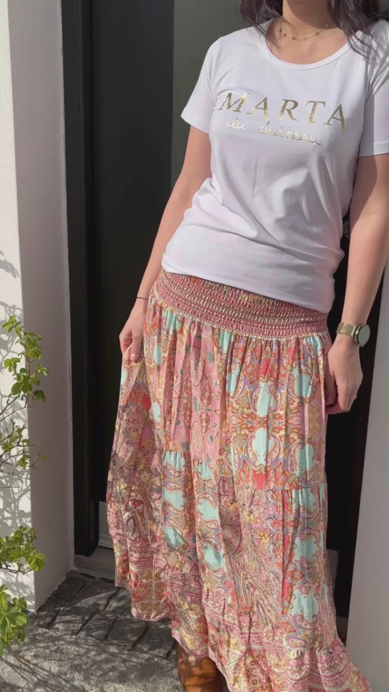 Clearance Nederdel - Princess - Rosa 3607 Nederdele