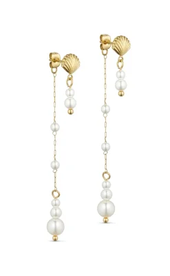 Clearance Øreringe - Janavi - Gold Colour Smykker