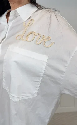 Clearance Skjorte - Carine - White Skjorter