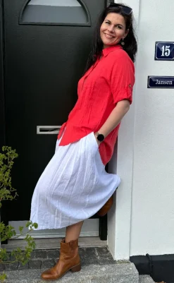 Outlet Skjorte - Kiara - Red Skjorter