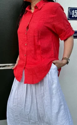 Outlet Skjorte - Kiara - Red Skjorter