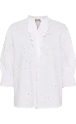 Clearance Skjorte - Linda - White Skjorter