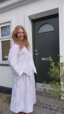 Clearance Skjorte - Linda - White Skjorter